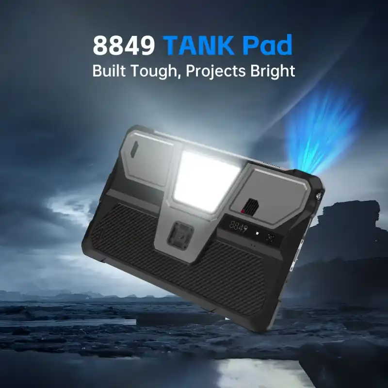 Unihertz 8849 Laser Projector Tank pad 5G ( 32GB + 512GB)