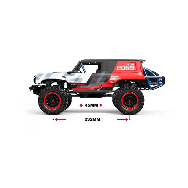 MJX Hyper  Go  Ford Bronco Licensed High Speed RC Crawler