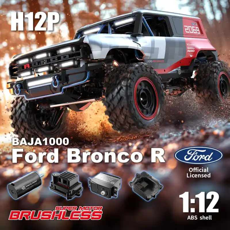 MJX Hyper  Go  Ford Bronco Licensed High Speed RC Crawler