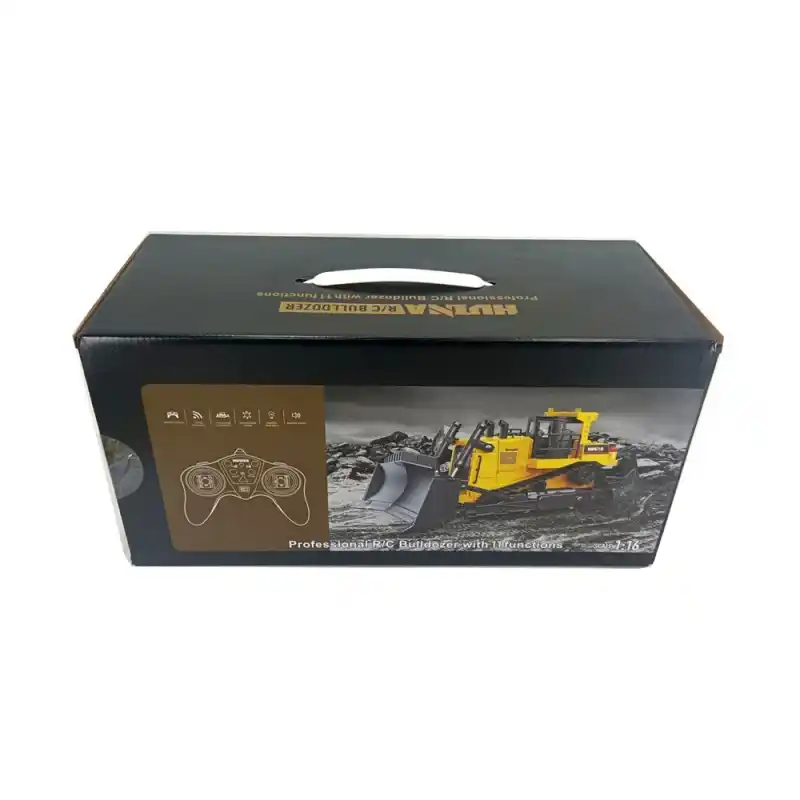 Huina 1554 RC Bulldozer 1:16 8CH Original Machine