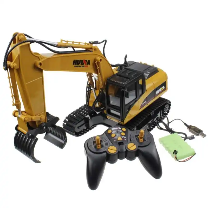 HUINA 1570 Car 1/14 2.4G 16CH RC Timber Metal Grab Wood Engineering Vehicle