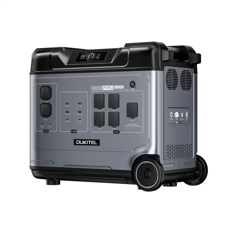 Oukitel P5000 Pro Powerstation 4000W with 5120Wh