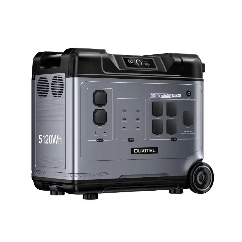 Oukitel P5000 Pro Powerstation 4000W with 5120Wh