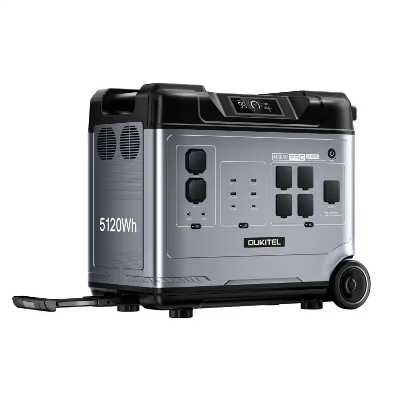 Oukitel P5000 Pro Powerstation 4000W with 5120Wh