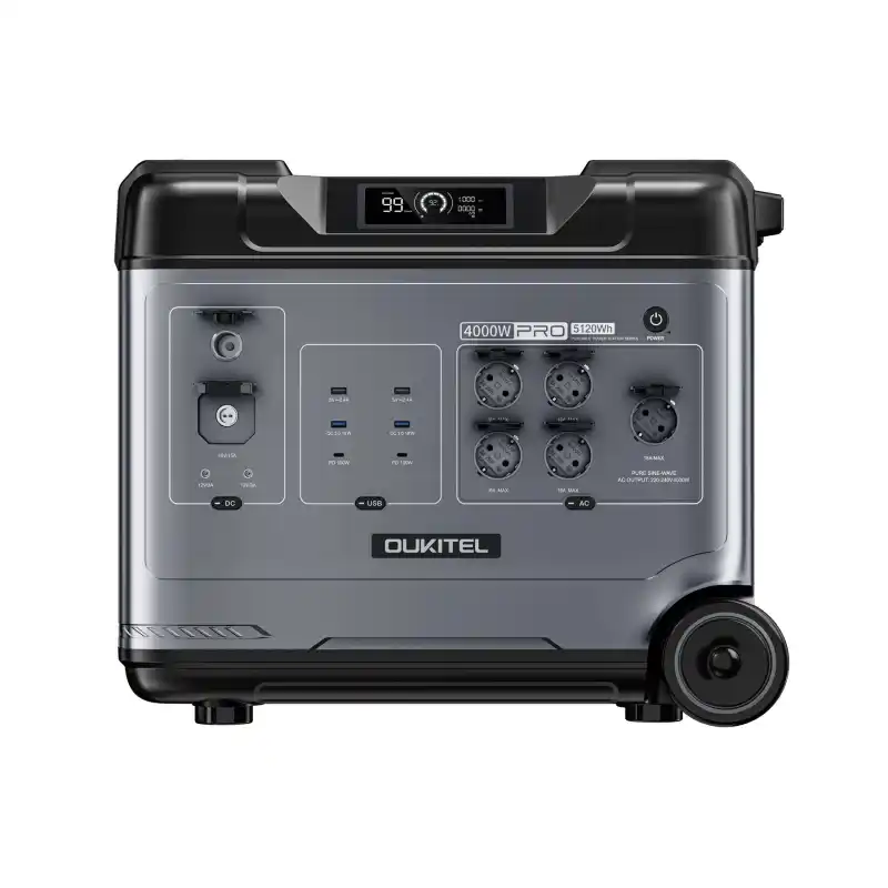 Oukitel P5000 Pro Powerstation 4000W with 5120Wh