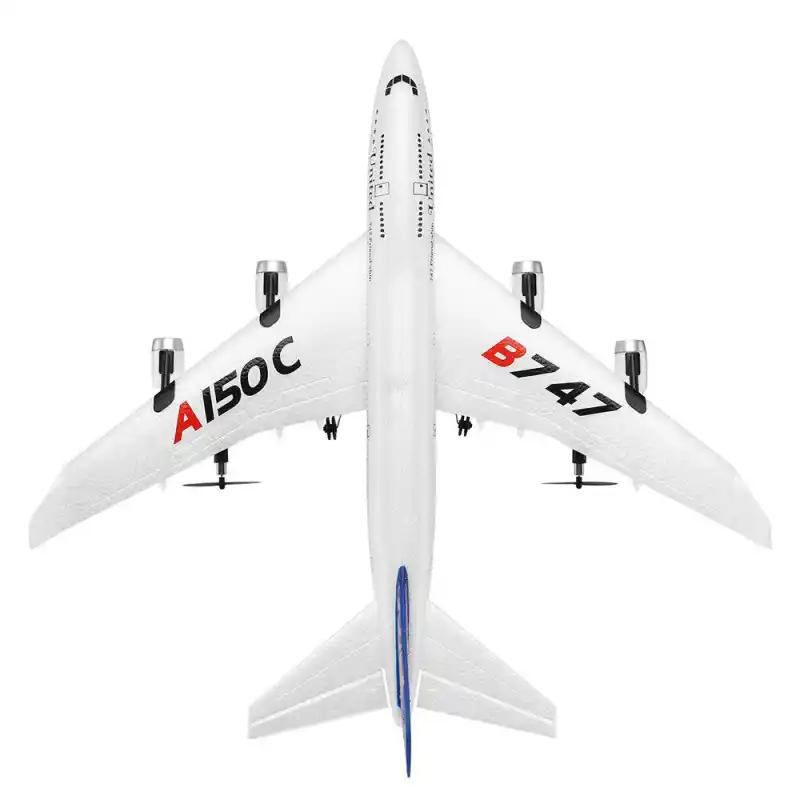 Wltoys XK A150-C Airplane B747 BOYIN 747 2.4G 2CH RC Airplane Six Axis Self Stabilization System