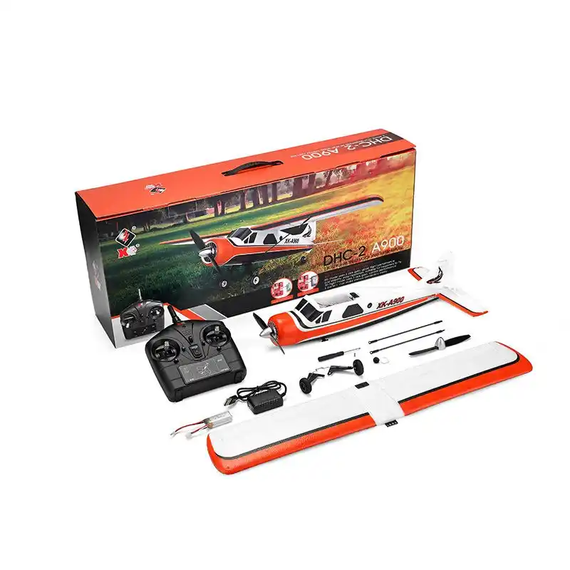 Wltoys XK DHC-2 A900 RC Airplane RC Plane RTF 2.4G Brushless 580mm EPP 3D/6G Compatible