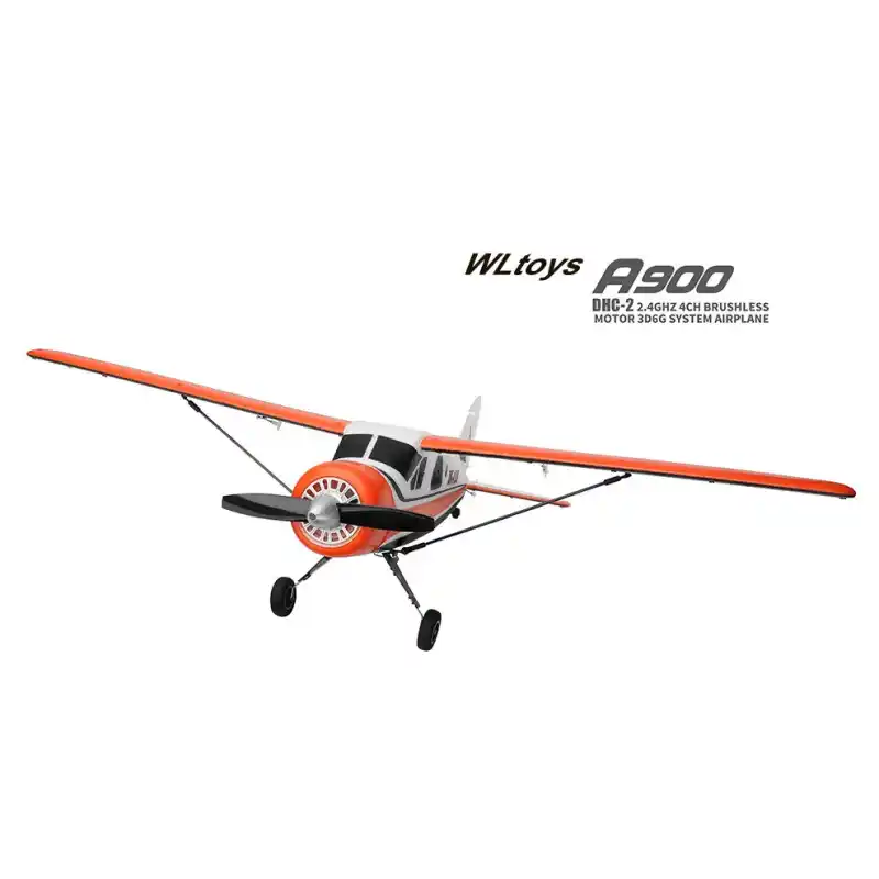 Wltoys XK DHC-2 A900 RC Airplane RC Plane RTF 2.4G Brushless 580mm EPP 3D/6G Compatible