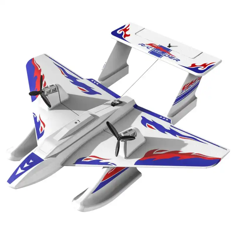 KFPLAN KF701 2.4G Remote Control RC Airplane Amphibious Radio Control Glider Fixed