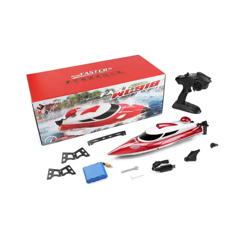 Wltoys WL918 RC Boat High Speed RC Racing Ship Speedboat 35KM/H 200M Remote Control Boat