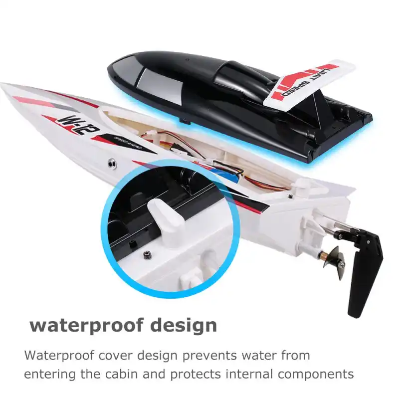 WLtoys WL912-A 2.4G RC Racing Boat 35KM/H High Speed RC Boat 390 Motor Capsize Protection
