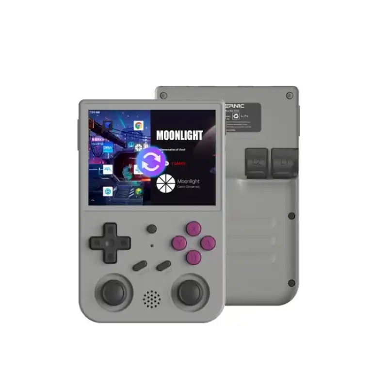 ANBERNIC RG353V 3.5 Inch Wireless Game Box Android 11 Linux OS Handheld Game Console 64GB Games