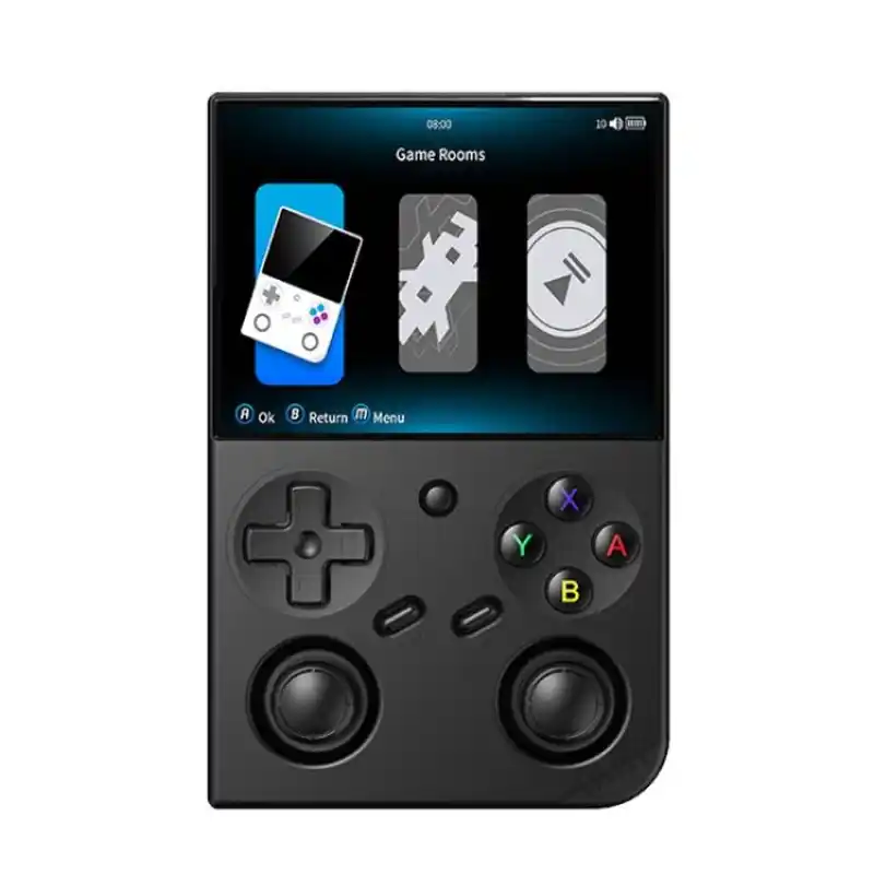 ANBERNIC RG 35XXPro Retro Handheld Console 3.5-Inch Screen Linux 64-Bit Pocket Gaming Device 64G+128G