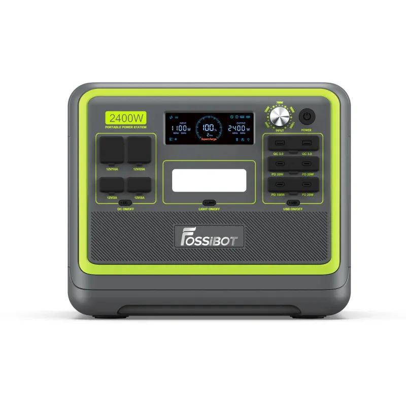 Fossibot F2400 Powerstation 2400W High Quality with Cigar Lighter