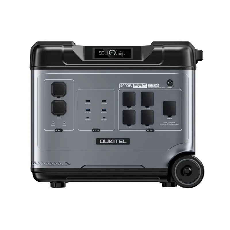 Oukitel P5000 Pro Powerstation 4000W with 5120Wh