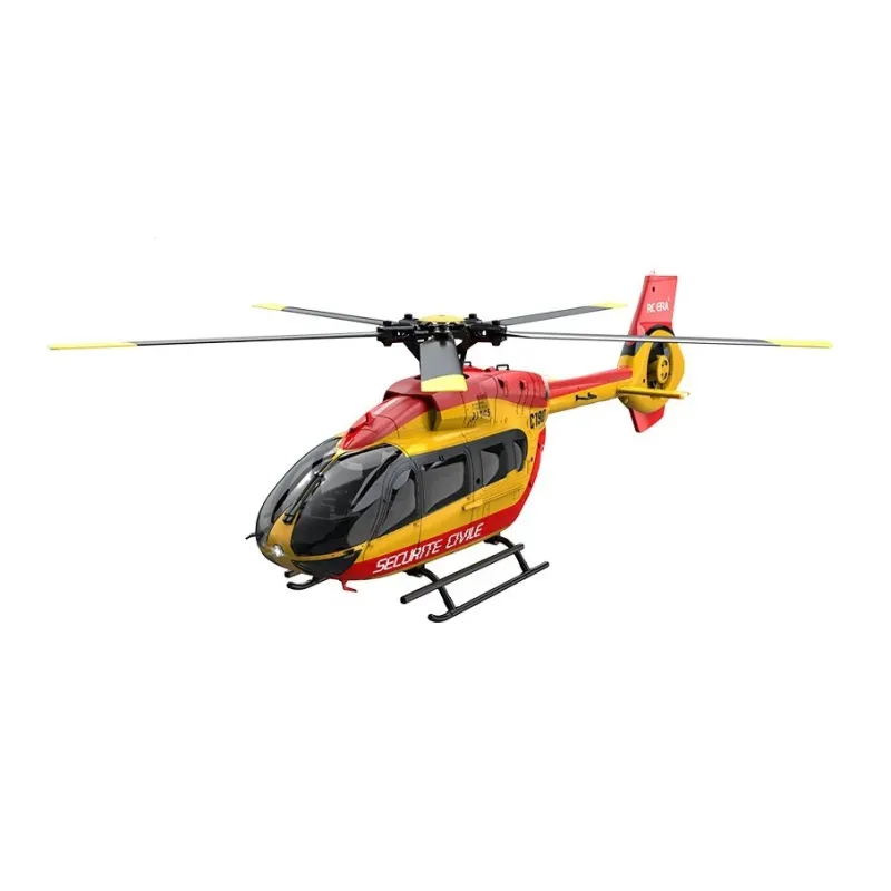 RC ERA C190 Helicopter H145 1/28 2.4G 6CH 6-Axis Gyro Optical Flow Localization Altitude Hold Flybarless Brushless RC