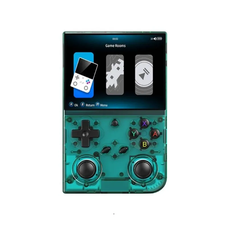 ANBERNIC RG 35XXPro Retro Handheld Console 3.5-Inch Screen Linux 64-Bit Pocket Gaming Device 64G+128G