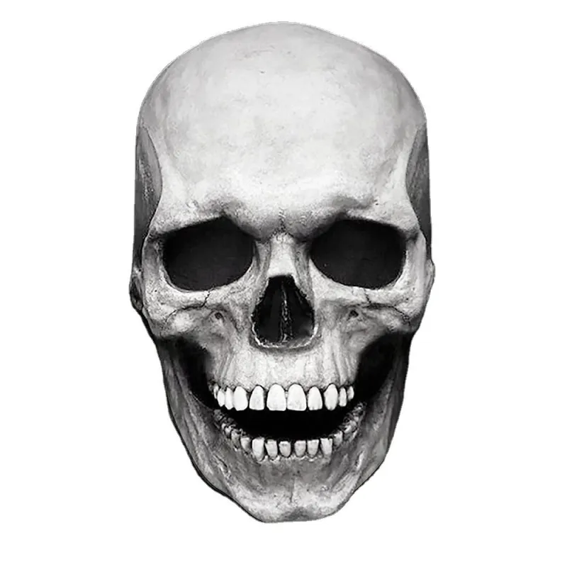 KEWOSEN Halloween Mask Latex Mask Horror Decoration Helmet Movable Jaw Masque Gifts Party Costume Mask