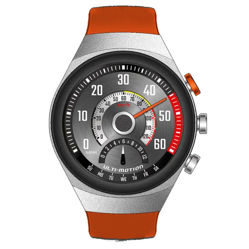 Ultimotion New Unique Gearbox Watch Available in India Orange
