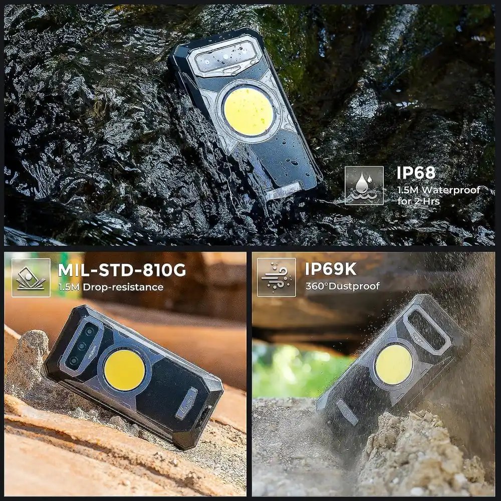 Fossibot F102 Rugged Smartphone 16500mAh (20GB + 256GB)