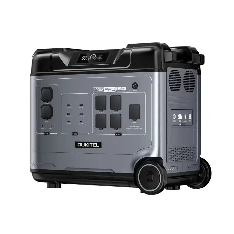 Oukitel P5000 Pro Powerstation 4000W with 5120Wh