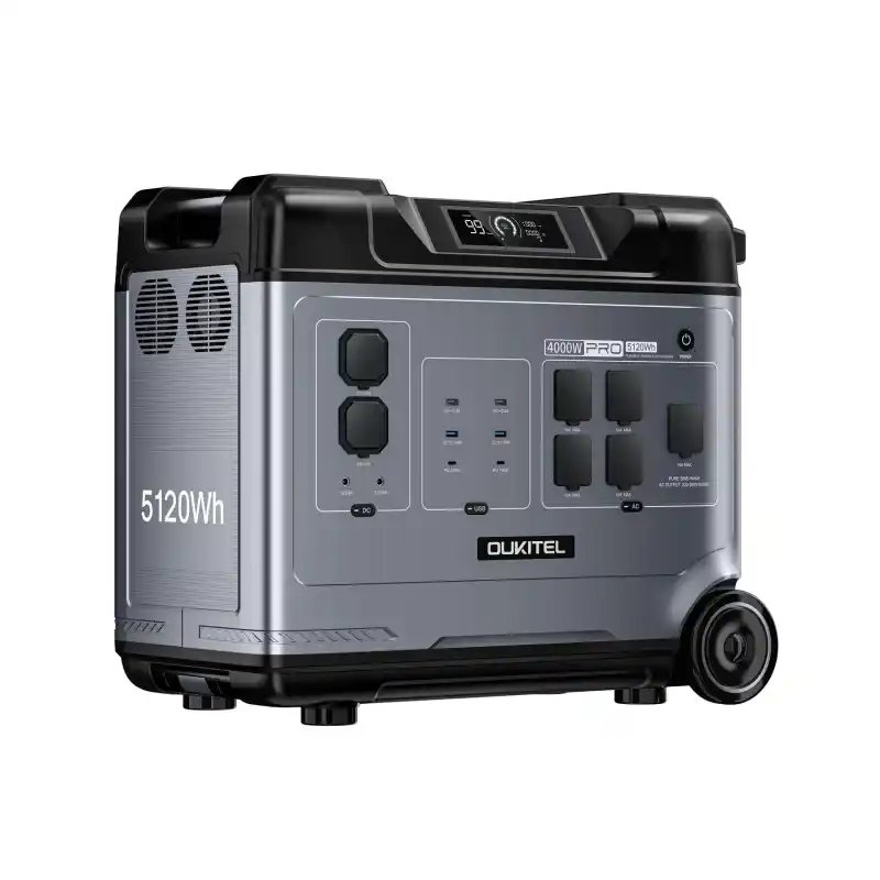 Oukitel P5000 Pro Powerstation 4000W with 5120Wh