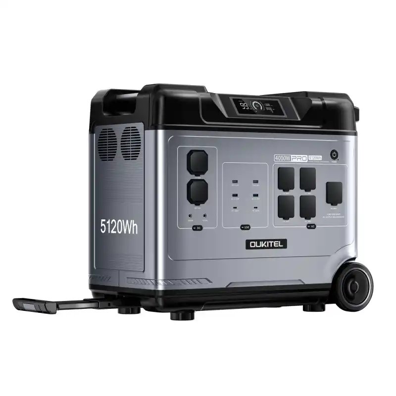 Oukitel P5000 Pro Powerstation 4000W with 5120Wh