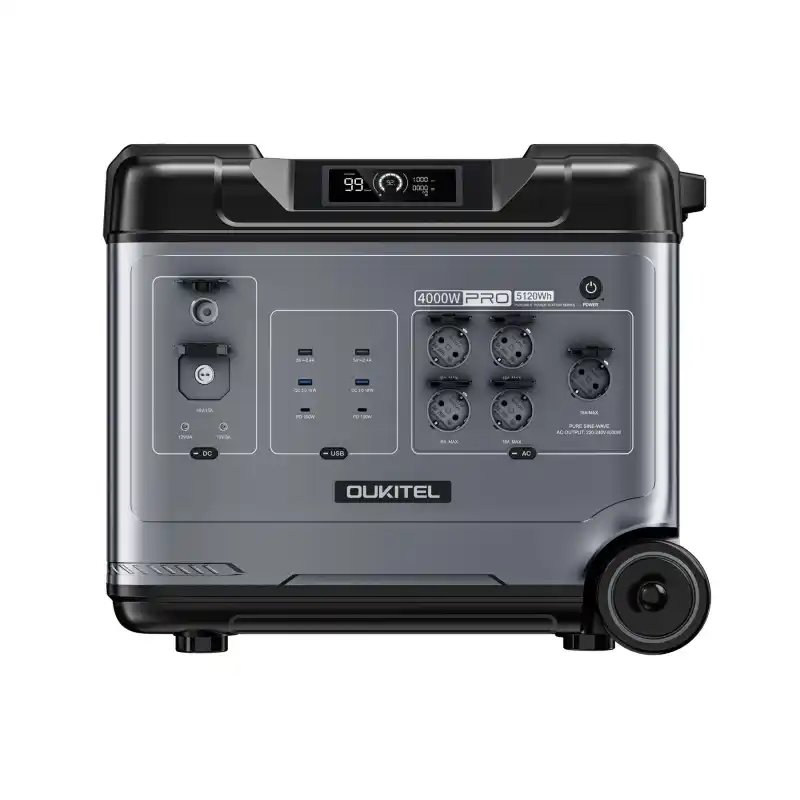 Oukitel P5000 Pro Powerstation 4000W with 5120Wh