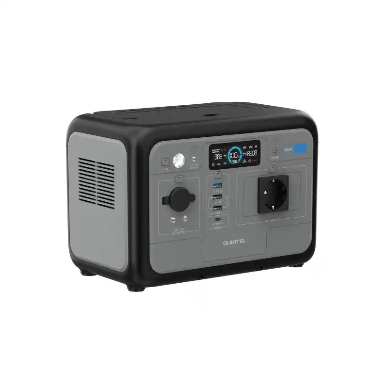 Oukitel Portable P800 Powerstation 800W Rated Power 512Wh Capacity LifePO4 Outdoor Home &amp; Emergency Use Energy Station