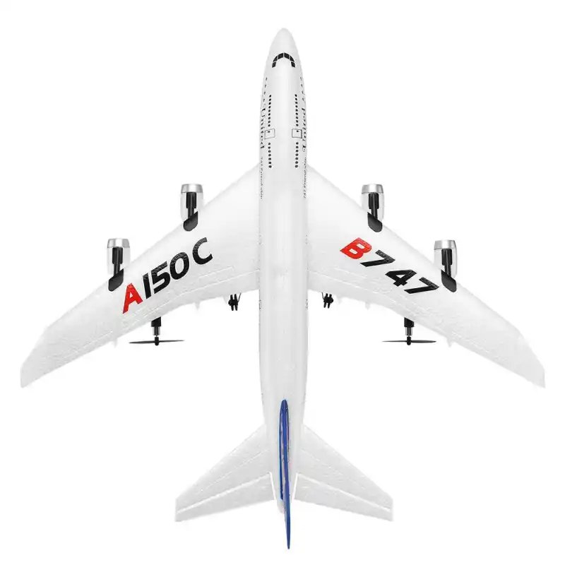 Wltoys XK A150-C Airplane B747 BOYIN 747 2.4G 2CH RC Airplane Six Axis Self Stabilization System