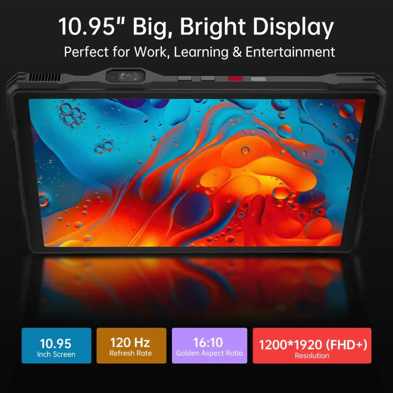 Unihertz 8849 Tank Pad Ultra 5G Rugged Projector Tablet