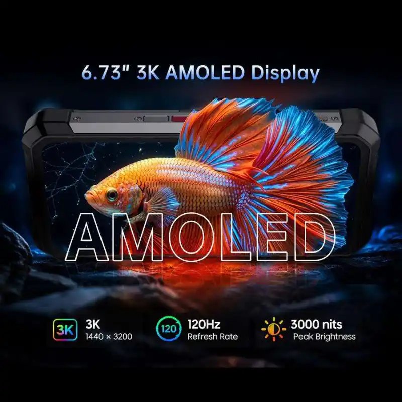 Unihertz 8849 Tank 5 2K projector phone with AMOLED Display Available in India