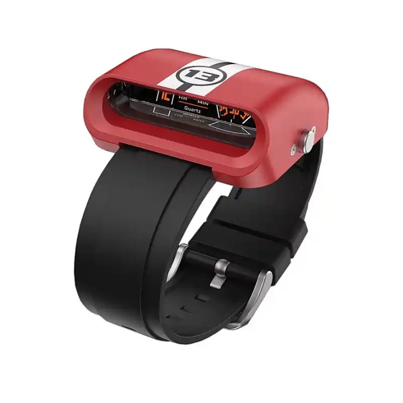 T Engine Gearbox Movement Silicon Strap Sport watch Multicolor