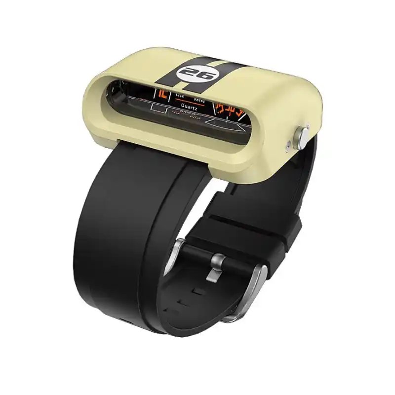 T Engine Gearbox Movement Silicon Strap Sport watch Multicolor