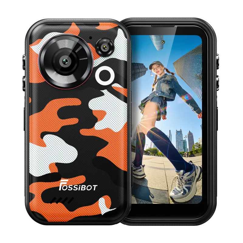 Fossibot F116 Pro Rugged Phonne 4 Inch 12+256GB 3700mAh 5G 50MP Main Camera Android 16 Mini Cellphone n India