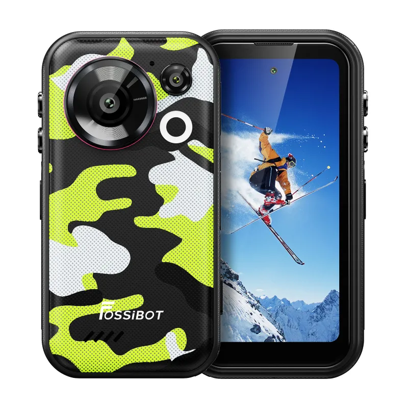 Fossibot F116 Pro Rugged Phonne 4 Inch 12+256GB 3700mAh 5G 50MP Main Camera Android 16 Mini Cellphone n India