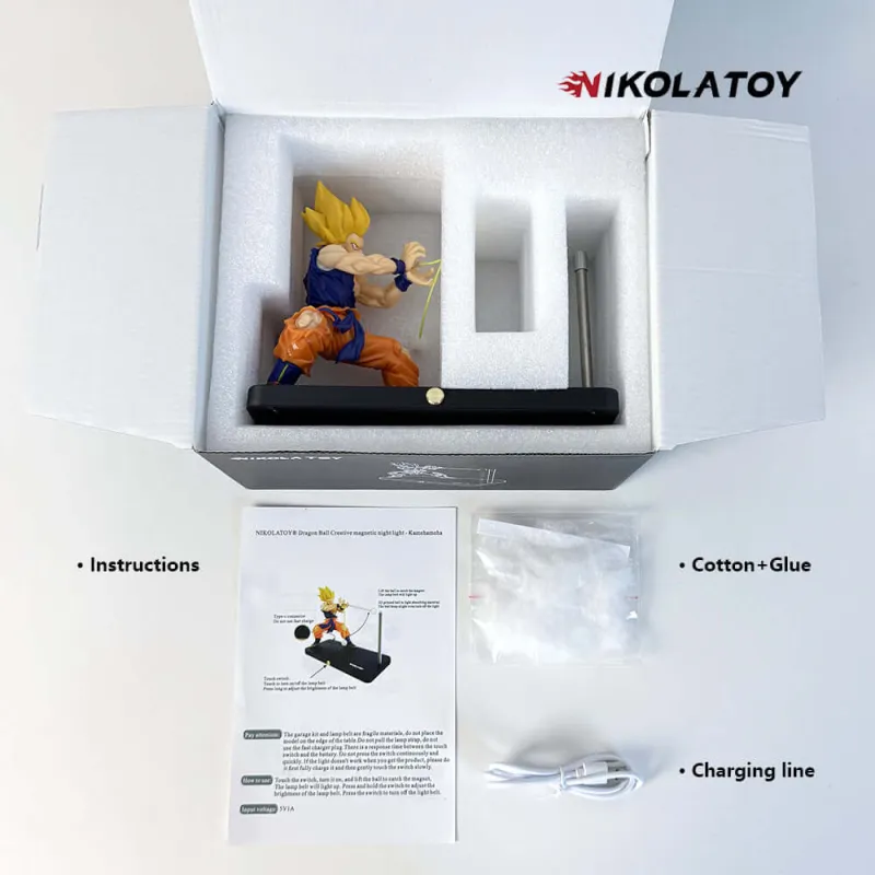 Goku Kamehameha Original Dragon Ball Z Action figure by Nikola Now in India