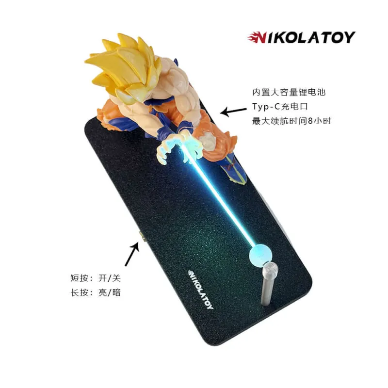 Goku Kamehameha Original Dragon Ball Z Action figure by Nikola Now in India
